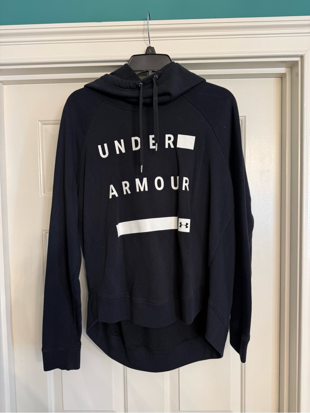 Under Armour Navy Logo Hoodie Sweater